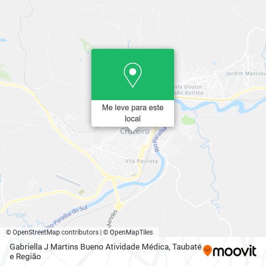 Gabriella J Martins Bueno Atividade Médica mapa