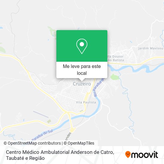 Centro Médico Ambulatorial Anderson de Catro mapa