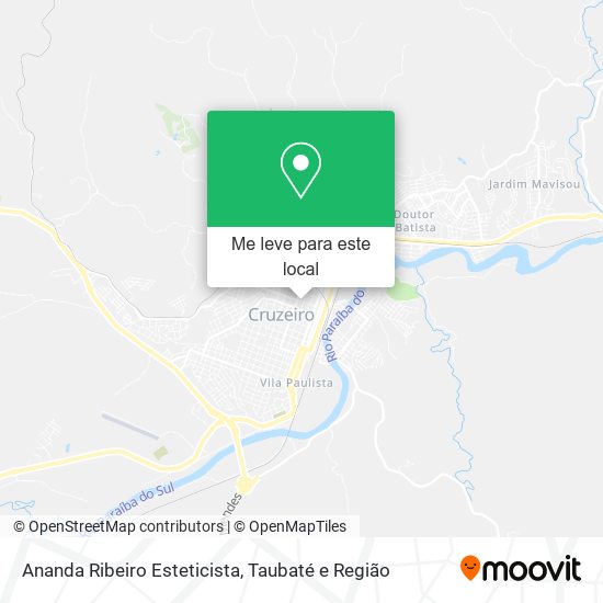Ananda Ribeiro Esteticista mapa