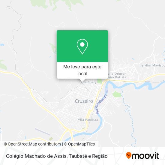 Colégio Machado de Assis mapa