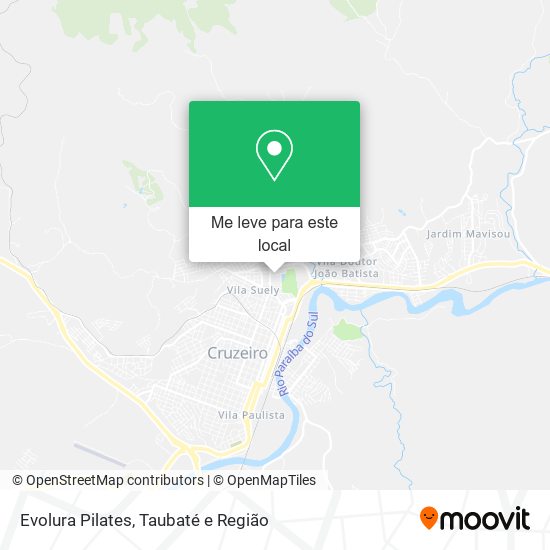 Evolura Pilates mapa