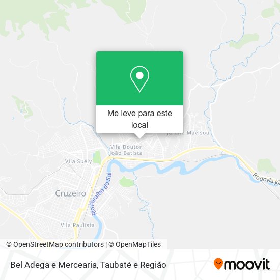 Bel Adega e Mercearia mapa
