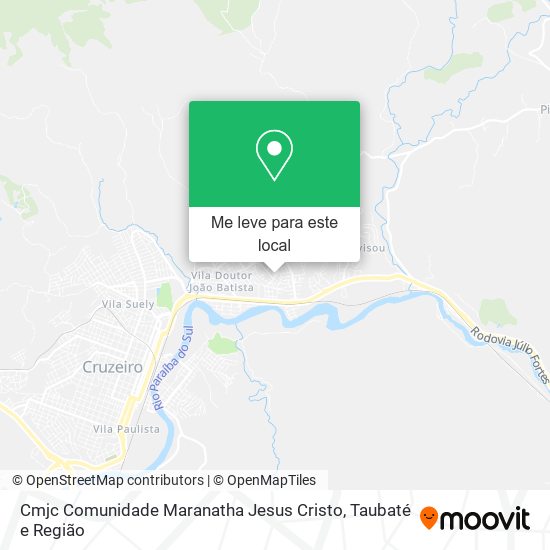 Cmjc Comunidade Maranatha Jesus Cristo mapa