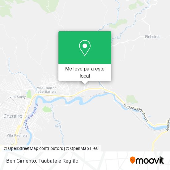 Ben Cimento mapa
