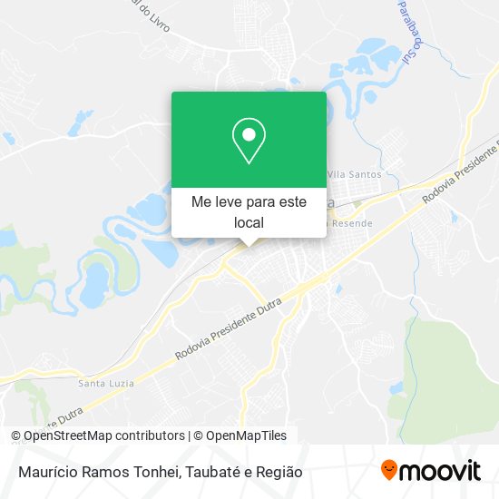 Maurício Ramos Tonhei mapa