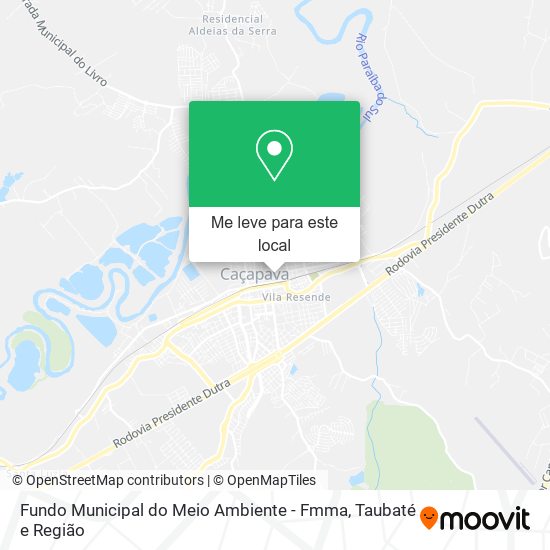 Fundo Municipal do Meio Ambiente - Fmma mapa