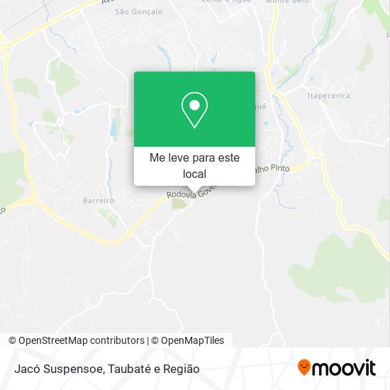 Jacó Suspensoe mapa