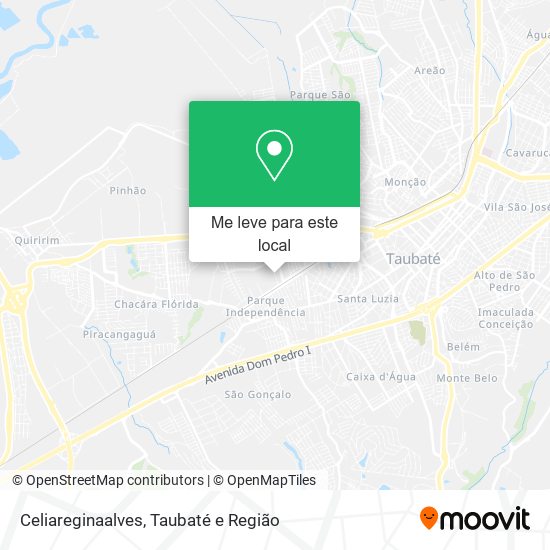 Celiareginaalves mapa