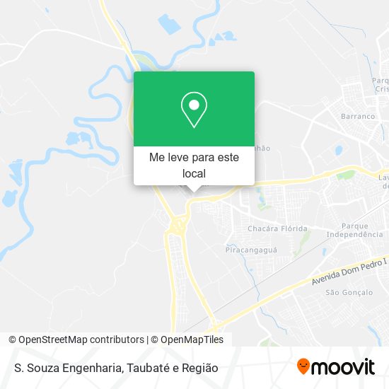 S. Souza Engenharia mapa