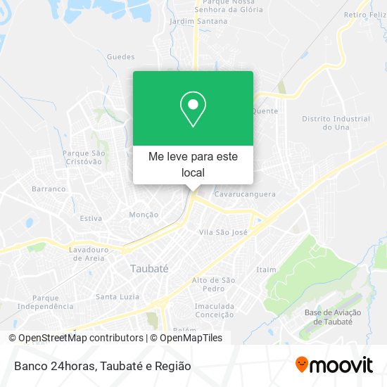 Banco 24horas mapa
