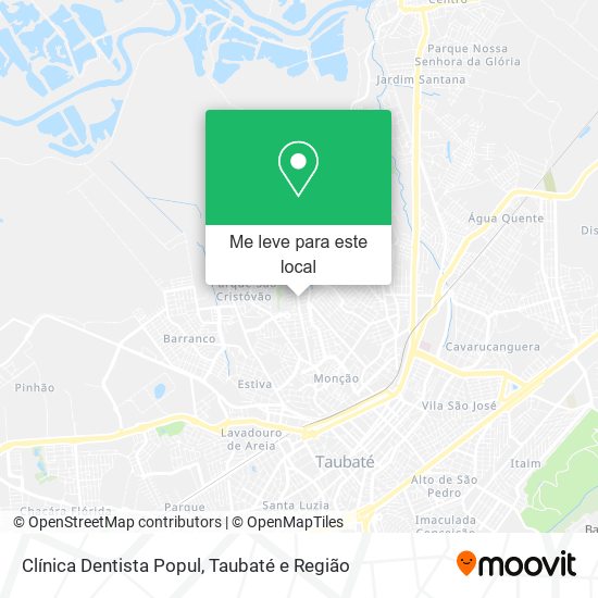 Clínica Dentista Popul mapa