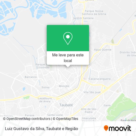 Luiz Gustavo da Silva mapa