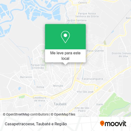 Casapetracoese mapa