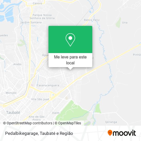 Pedalbikegarage mapa