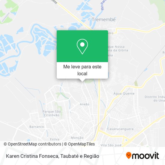 Karen Cristina Fonseca mapa