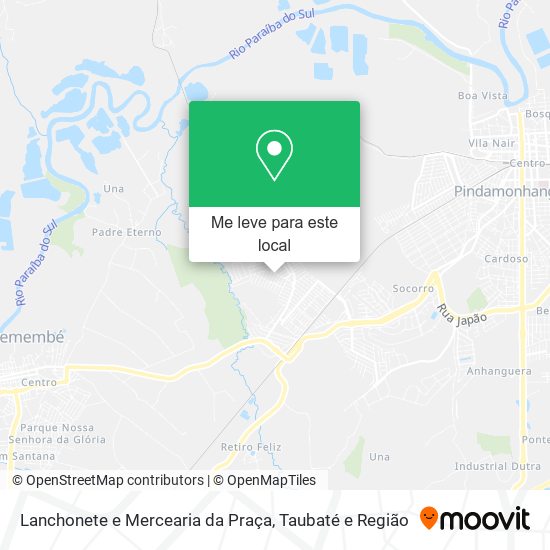 Lanchonete e Mercearia da Praça mapa