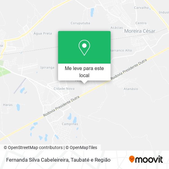 Fernanda Silva Cabeleireira mapa