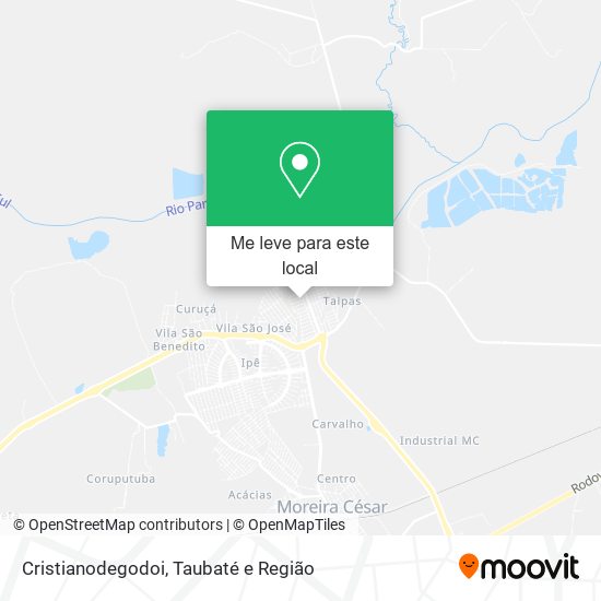 Cristianodegodoi mapa