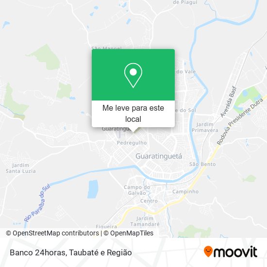 Banco 24horas mapa