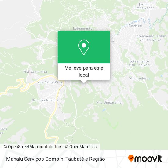 Manalu Serviços Combin mapa