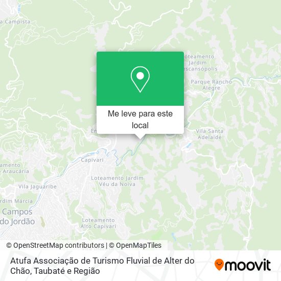 Atufa Associação de Turismo Fluvial de Alter do Chão mapa
