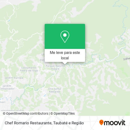 Chef Romario Restaurante mapa