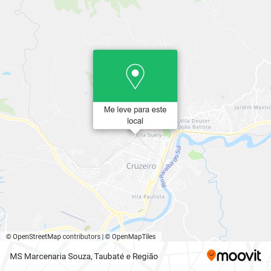 MS Marcenaria Souza mapa