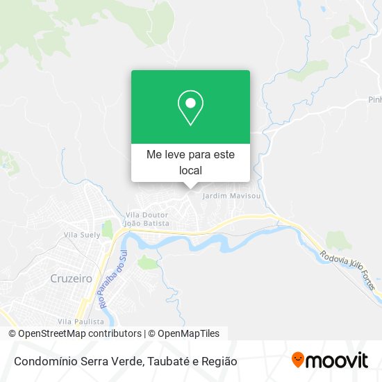 Condomínio Serra Verde mapa