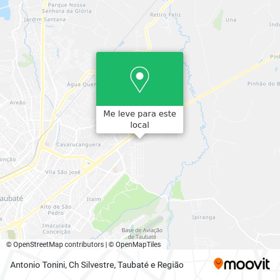 Antonio Tonini, Ch Silvestre mapa