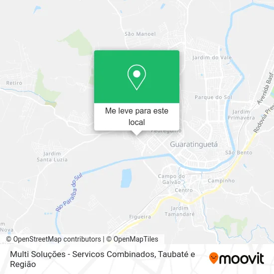 Multi Soluções - Servicos Combinados mapa