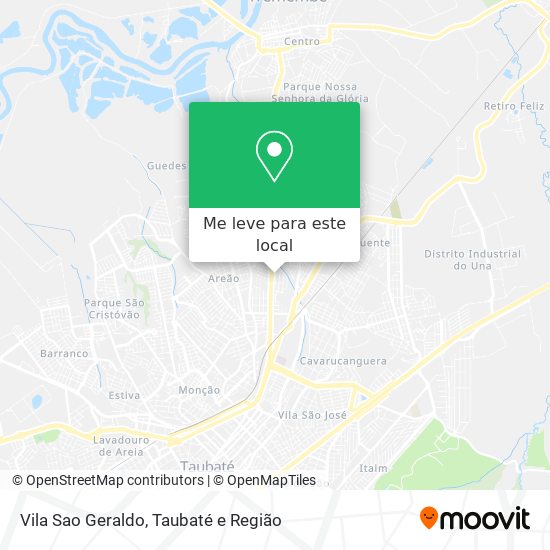 Vila Sao Geraldo mapa