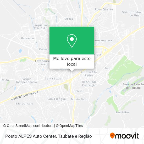 Posto ALPES Auto Center mapa