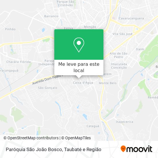 Paróquia São João Bosco mapa