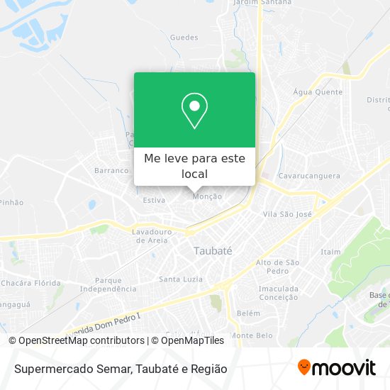 Supermercado Semar mapa