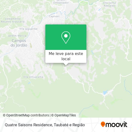 Quatre Saisons Residence mapa