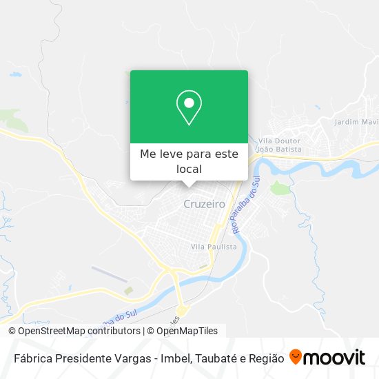 Fábrica Presidente Vargas - Imbel mapa
