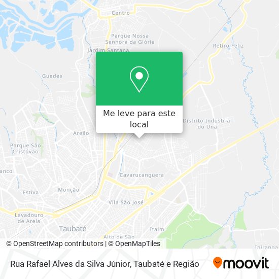 Rua Rafael Alves da Silva Júnior mapa