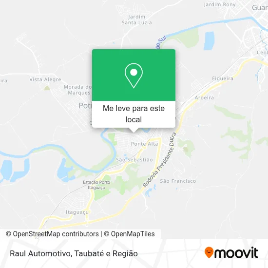 Raul Automotivo mapa