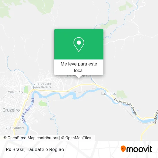 Rx Brasil mapa
