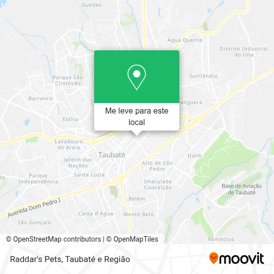 Raddar's Pets mapa