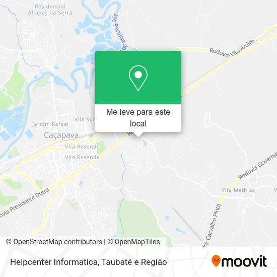 Helpcenter Informatica mapa