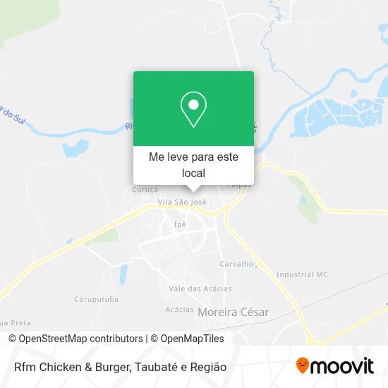 Rfm Chicken & Burger mapa