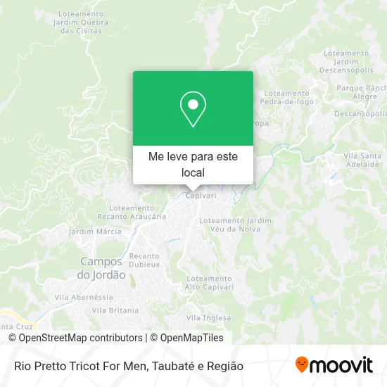 Rio Pretto Tricot For Men mapa
