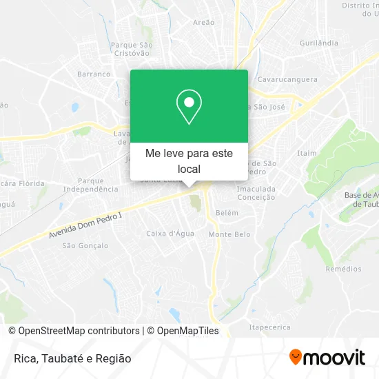 Rica mapa