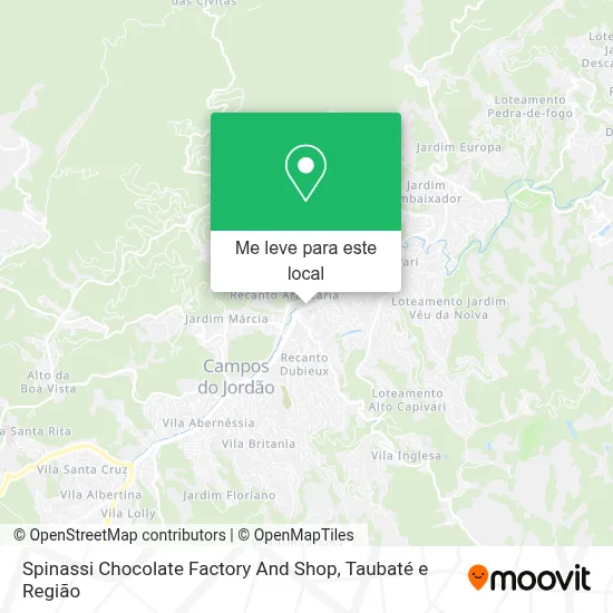 Spinassi Chocolate Factory And Shop mapa