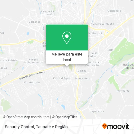 Security Control mapa