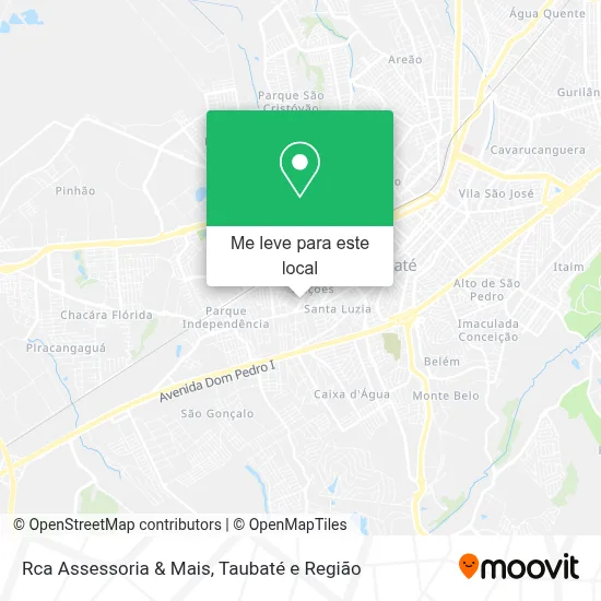 Rca Assessoria & Mais mapa