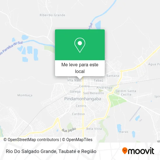 Rio Do Salgado Grande mapa