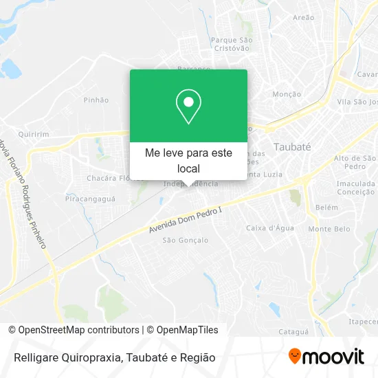 Relligare Quiropraxia mapa