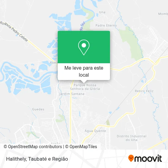 Halithely mapa